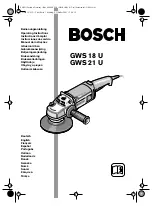 Preview for 1 page of Bosch 0 601 757 400 Operating Instructions Manual