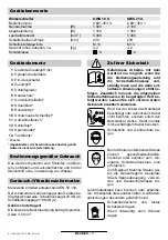 Preview for 4 page of Bosch 0 601 757 400 Operating Instructions Manual