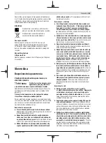 Предварительный просмотр 81 страницы Bosch 0 601 926 105 Original Instructions Manual