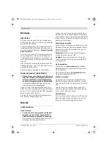 Preview for 8 page of Bosch 0 601 927 5B0 Original Instructions Manual