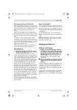 Preview for 9 page of Bosch 0 601 927 5B0 Original Instructions Manual