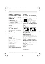 Предварительный просмотр 10 страницы Bosch 0 601 927 5B0 Original Instructions Manual