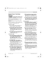 Preview for 11 page of Bosch 0 601 927 5B0 Original Instructions Manual