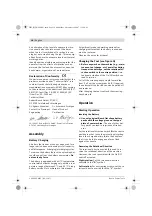 Preview for 14 page of Bosch 0 601 927 5B0 Original Instructions Manual