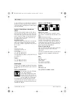 Предварительный просмотр 44 страницы Bosch 0 601 927 5B0 Original Instructions Manual