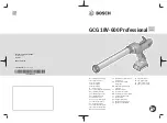Preview for 1 page of Bosch 0 601 9C4 001 Original Instructions Manual