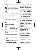 Preview for 90 page of Bosch 0 601 9C4 001 Original Instructions Manual