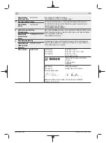 Preview for 207 page of Bosch 0 601 9C4 001 Original Instructions Manual