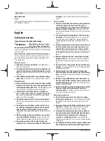 Preview for 10 page of Bosch 0 601 9F5 100 Original Instructions Manual