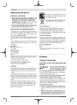 Preview for 14 page of Bosch 0 601 9F5 100 Original Instructions Manual