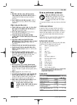 Предварительный просмотр 65 страницы Bosch 0 601 9F5 100 Original Instructions Manual