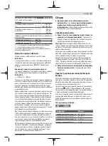 Предварительный просмотр 93 страницы Bosch 0 601 9F5 100 Original Instructions Manual