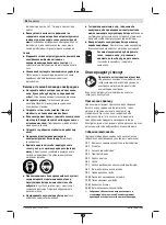 Preview for 98 page of Bosch 0 601 9F5 100 Original Instructions Manual