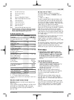 Предварительный просмотр 105 страницы Bosch 0 601 9F5 100 Original Instructions Manual