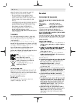 Предварительный просмотр 108 страницы Bosch 0 601 9F5 100 Original Instructions Manual