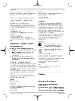 Preview for 40 page of Bosch 0 601 9H3 000 Original Instructions Manual