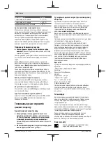 Preview for 140 page of Bosch 0 601 9H3 000 Original Instructions Manual