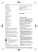 Preview for 168 page of Bosch 0 601 9H3 000 Original Instructions Manual