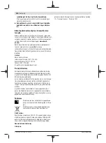 Preview for 200 page of Bosch 0 601 9H3 000 Original Instructions Manual