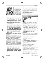 Предварительный просмотр 215 страницы Bosch 0 601 9H6 E01 Original Instructions Manual