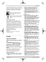 Preview for 303 page of Bosch 0 601 9H6 E01 Original Instructions Manual