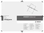 Bosch 0 601 B22 700 Original Instructions Manual preview