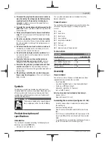 Preview for 9 page of Bosch 0 601 B22 700 Original Instructions Manual