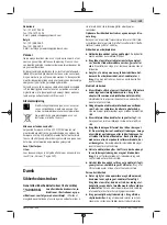 Предварительный просмотр 139 страницы Bosch 0 601 B43 0K0 Original Instructions Manual