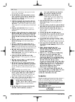 Предварительный просмотр 224 страницы Bosch 0 601 B43 0K0 Original Instructions Manual