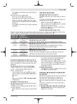 Предварительный просмотр 319 страницы Bosch 0 601 B43 0K0 Original Instructions Manual