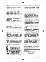 Предварительный просмотр 458 страницы Bosch 0 601 B43 0K0 Original Instructions Manual