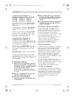 Предварительный просмотр 282 страницы Bosch 0 602 212 Original Instructions Manual