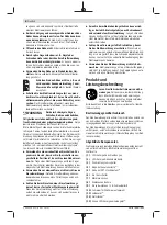 Preview for 8 page of Bosch 0 602 490 431 Original Instructions Manual