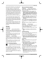 Preview for 11 page of Bosch 0 602 490 647 Original Instructions Manual