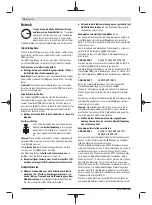 Preview for 14 page of Bosch 0 602 490 647 Original Instructions Manual