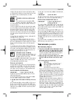 Preview for 47 page of Bosch 0 602 490 647 Original Instructions Manual