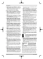 Preview for 72 page of Bosch 0 602 490 647 Original Instructions Manual