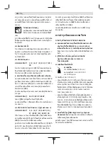 Preview for 362 page of Bosch 0 602 490 647 Original Instructions Manual