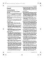 Preview for 5 page of Bosch 0 602 495 001 Original Instructions Manual