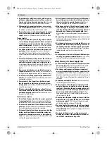 Preview for 10 page of Bosch 0 602 495 001 Original Instructions Manual