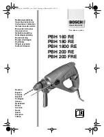 Preview for 1 page of Bosch 0 603 376 7 Series Operating Instructions Manual