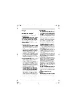 Preview for 27 page of Bosch 0 607 153 Series Original Instructions Manual