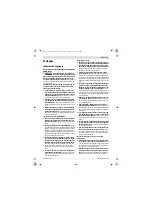 Preview for 49 page of Bosch 0 607 153 Series Original Instructions Manual