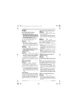 Preview for 56 page of Bosch 0 607 153 Series Original Instructions Manual