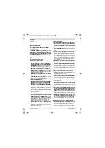 Preview for 60 page of Bosch 0 607 153 Series Original Instructions Manual