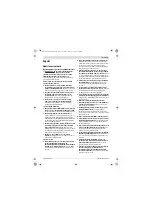 Preview for 231 page of Bosch 0 607 153 Series Original Instructions Manual