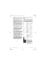 Preview for 244 page of Bosch 0 607 153 Series Original Instructions Manual