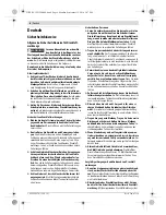 Предварительный просмотр 6 страницы Bosch 0 607 161 100 Original Instructions Manual