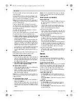 Preview for 14 page of Bosch 0 607 161 100 Original Instructions Manual