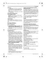 Preview for 15 page of Bosch 0 607 161 100 Original Instructions Manual